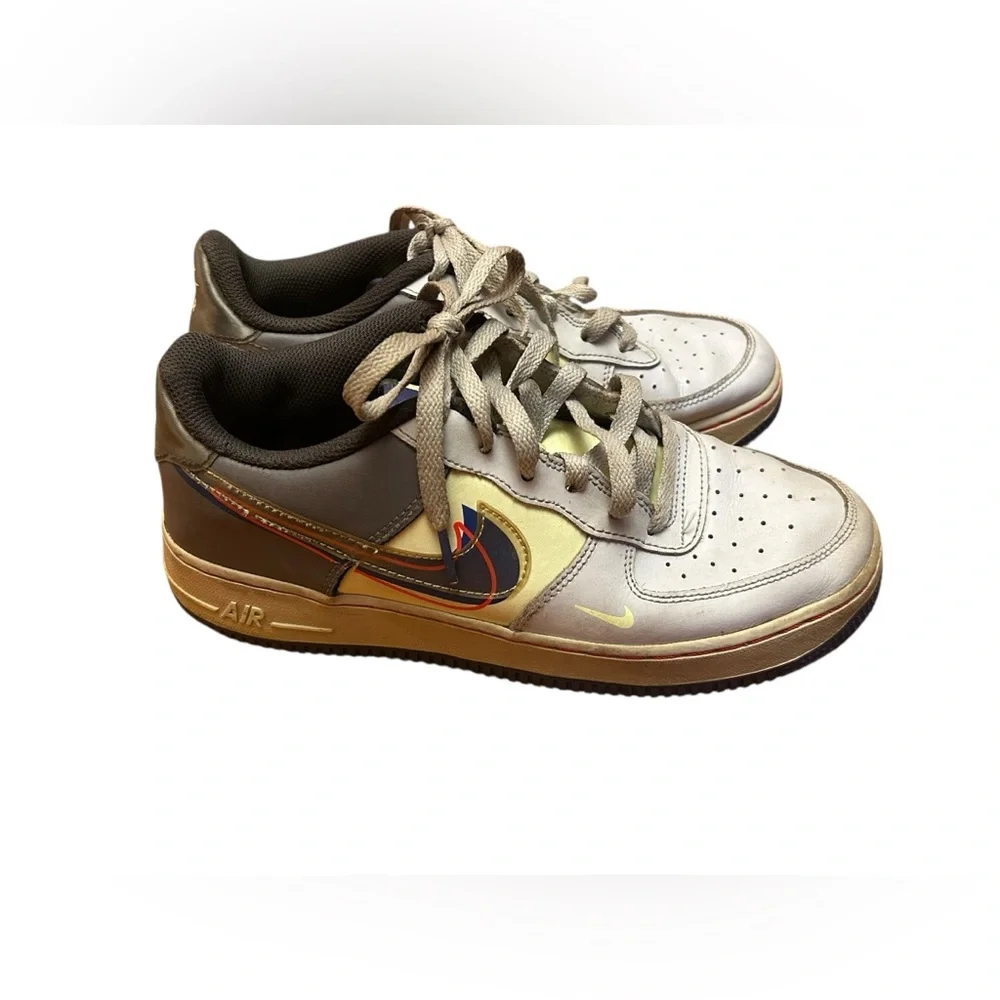 NIKE Air Force 1 Low GS Dunk It Sneakers Youth Size 6.5 Youth
